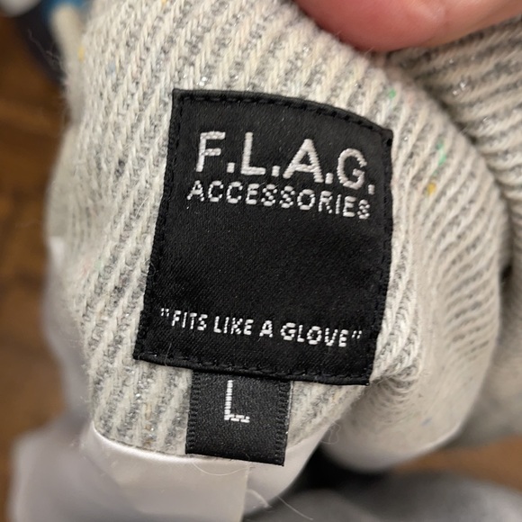 FLAG wool/poly grey jacket size L, $39 - Picture 7 of 9